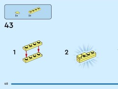 LEGO 40802 instructions page 40 – build guide