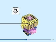 LEGO 40802 instructions page 41 – build guide