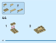 LEGO 40802 instructions page 42 – build guide