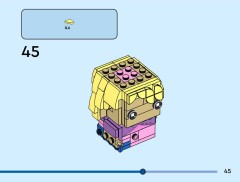 LEGO 40802 instructions page 45 – build guide