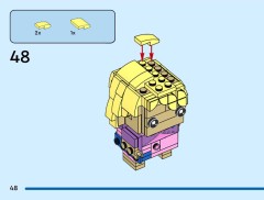 LEGO 40802 instructions page 48 – build guide