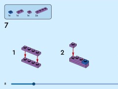 LEGO 40802 instructions page 8 – build guide