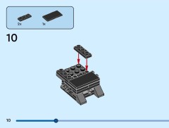 LEGO 40802 instructions page 10 – build guide