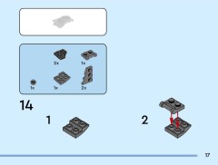 LEGO 40802 instructions page 17 – build guide
