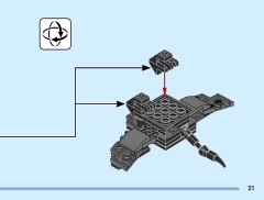 LEGO 40802 instructions page 21 – build guide