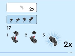 LEGO 40802 instructions page 23 – build guide