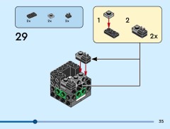 LEGO 40802 instructions page 35 – build guide