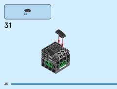 LEGO 40802 instructions page 38 – build guide