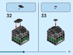 LEGO 40802 instructions page 39 – build guide