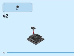 LEGO 40802 instructions page 50 – build guide