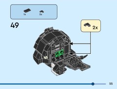 LEGO 40802 instructions page 55 – build guide