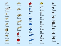 LEGO 40802 instructions page 61 – build guide