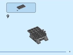LEGO 40802 instructions page 9 – build guide