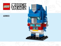 LEGO 40803 instructions page 1 – build guide