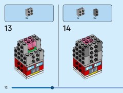 LEGO 40803 instructions page 12 – build guide