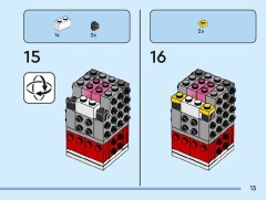 LEGO 40803 instructions page 13 – build guide