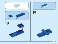 LEGO 40803 instructions page 15 – build guide