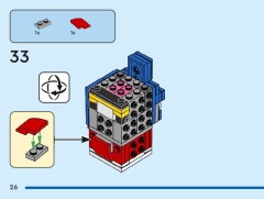 LEGO 40803 instructions page 26 – build guide