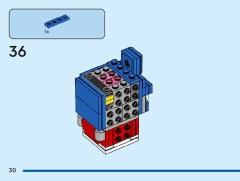 LEGO 40803 instructions page 30 – build guide
