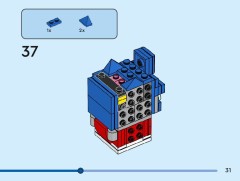 LEGO 40803 instructions page 31 – build guide