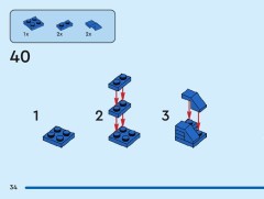 LEGO 40803 instructions page 34 – build guide