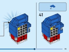 LEGO 40803 instructions page 35 – build guide
