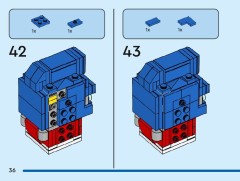 LEGO 40803 instructions page 36 – build guide