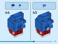 LEGO 40803 instructions page 37 – build guide