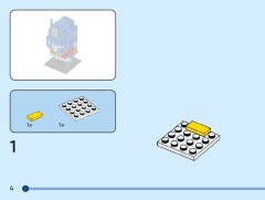 LEGO 40803 instructions page 4 – build guide