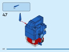 LEGO 40803 instructions page 40 – build guide