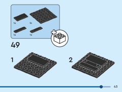 LEGO 40803 instructions page 43 – build guide