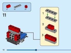 LEGO 40803 instructions page 10 – build guide