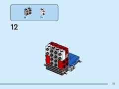 LEGO 40803 instructions page 11 – build guide