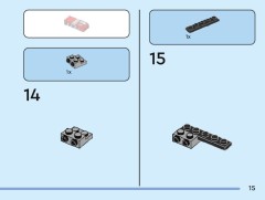 LEGO 40803 instructions page 15 – build guide