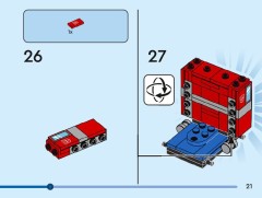 LEGO 40803 instructions page 21 – build guide