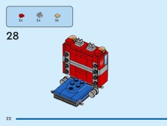 LEGO 40803 instructions page 22 – build guide