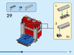LEGO 40803 instructions page 23 – build guide