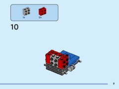 LEGO 40803 instructions page 9 – build guide