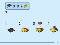 LEGO 40804 instructions page 11 – build guide