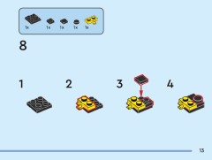 LEGO 40804 instructions page 13 – build guide