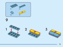 LEGO 40804 instructions page 15 – build guide