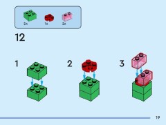 LEGO 40804 instructions page 19 – build guide