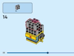 LEGO 40804 instructions page 22 – build guide