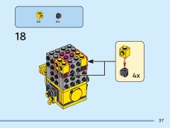 LEGO 40804 instructions page 27 – build guide