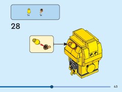 LEGO 40804 instructions page 43 – build guide