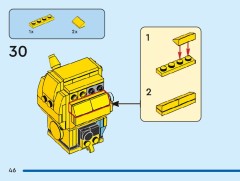 LEGO 40804 instructions page 46 – build guide