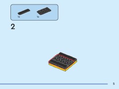 LEGO 40804 instructions page 5 – build guide