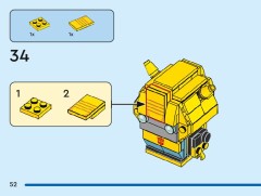 LEGO 40804 instructions page 52 – build guide