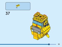 LEGO 40804 instructions page 55 – build guide