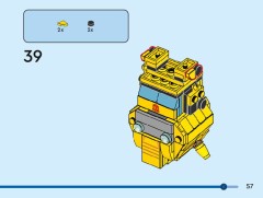 LEGO 40804 instructions page 57 – build guide